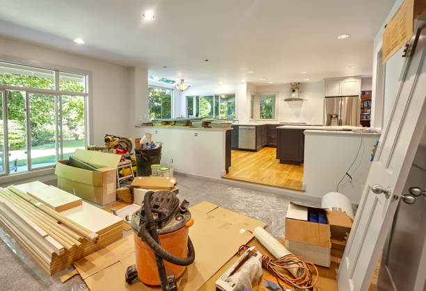 Professional Kitchen Flooring technician working in Conroe, TX